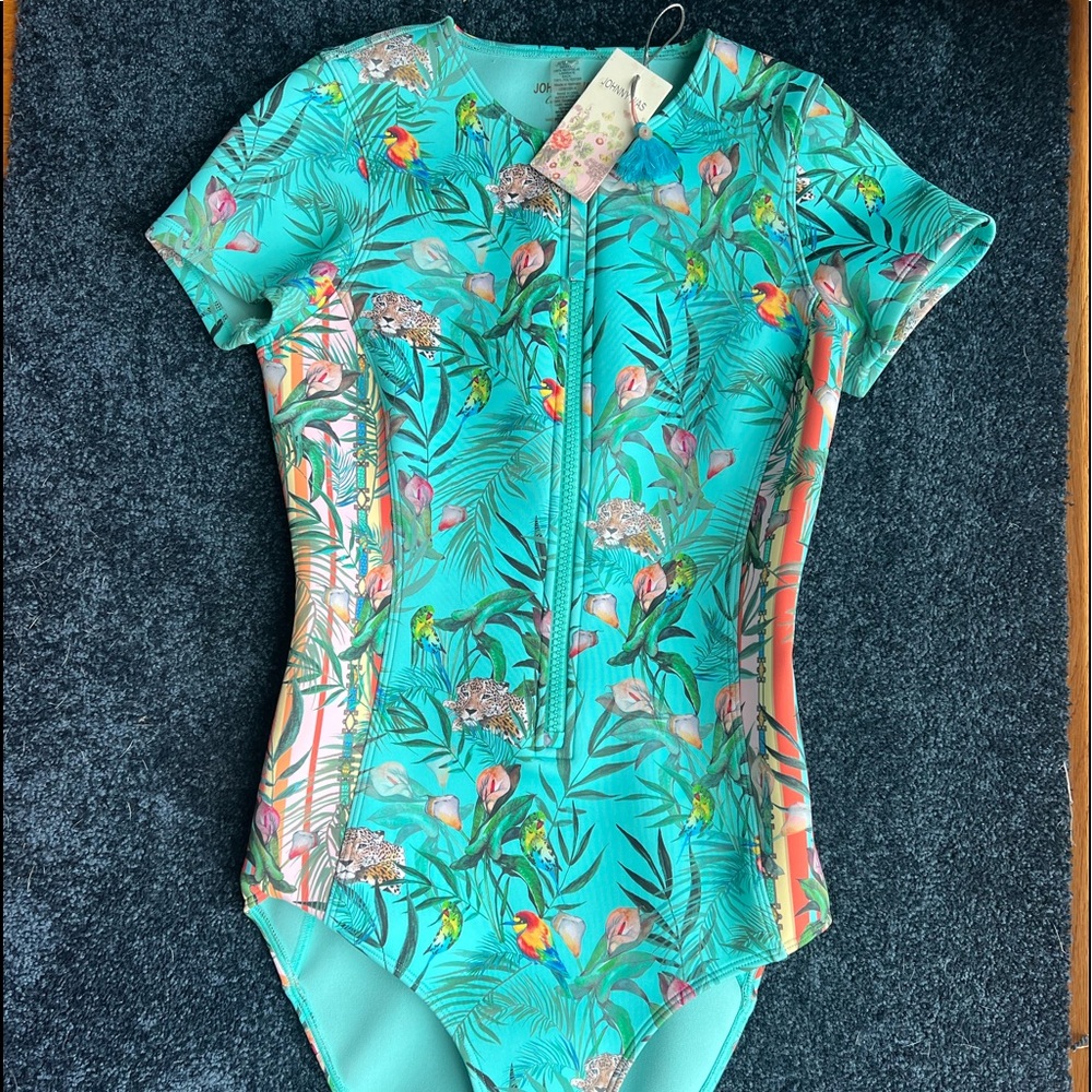 Johnny Was One Piece Neoprene Swimsuit
